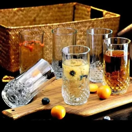Drinking Water Glass  - 6 pcs - Image 2