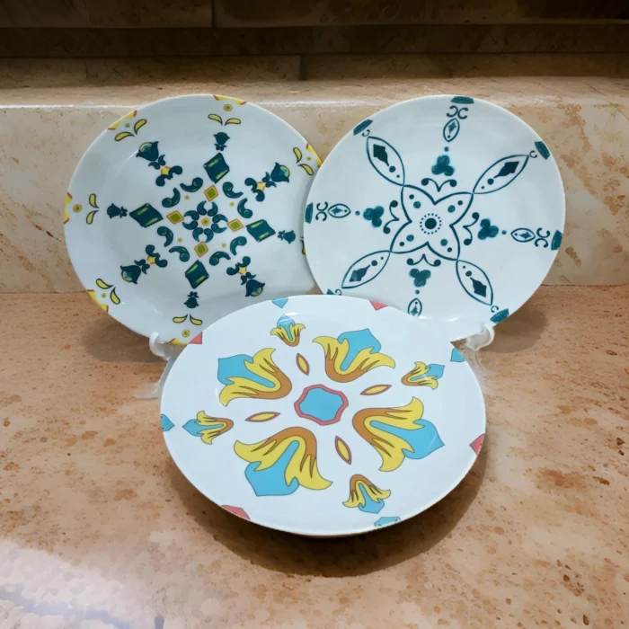 11 inch Nokshi Dinner plate - Image 7
