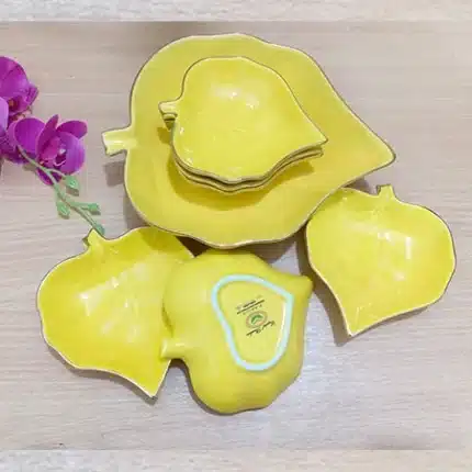 yellow color sweet set