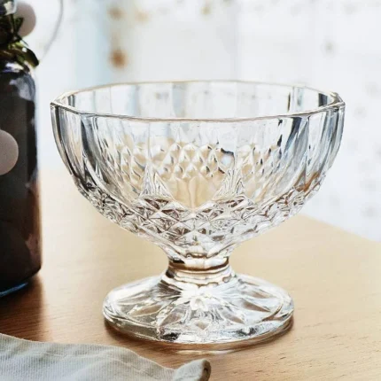 Crystal Classic Ice Cream Bowl Set