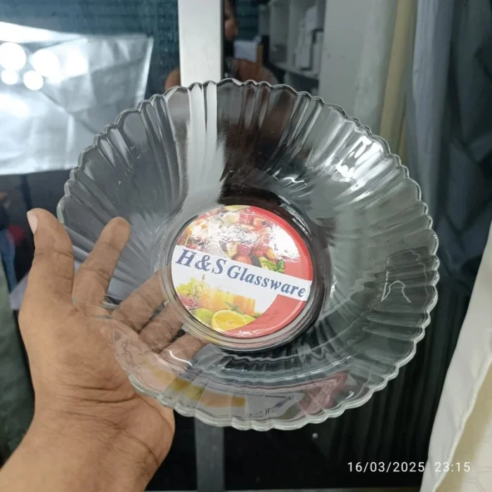 H & S Glassware Oven-Proof 3 Pcs Serving Bowl Dish - Image 3