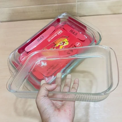 3pcs H&S Rectangular Serving Dish - Image 3