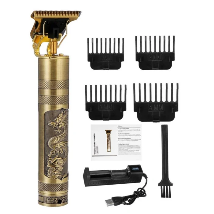 Vintage T9 Hair Cutting Machine Hair Trimmer Electric Hair Clippers Shaver Beard Trimmer Men Hair Cutting - Image 2