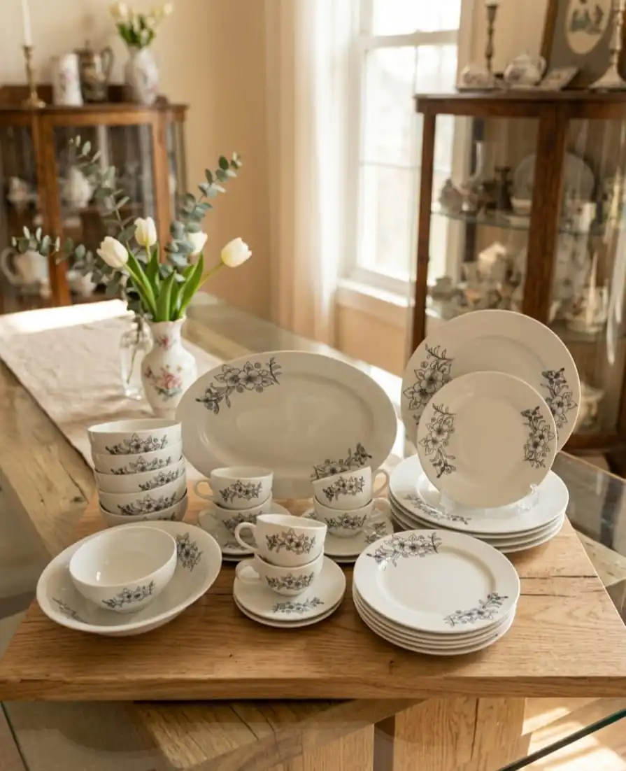 32 pieces  paragon GD 22 dinner set - Image 5