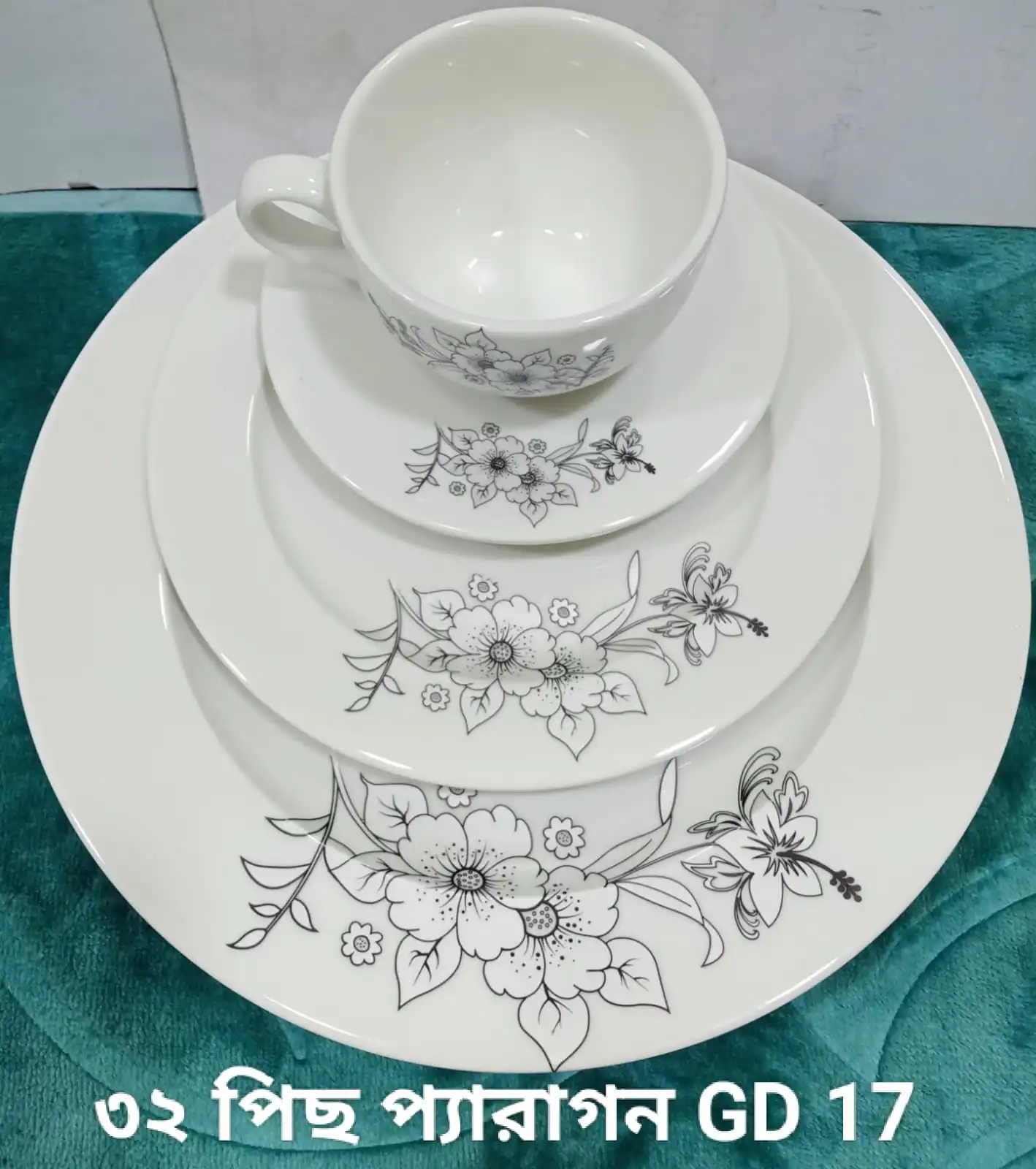 32 pieces  paragon GD 22 dinner set - Image 2