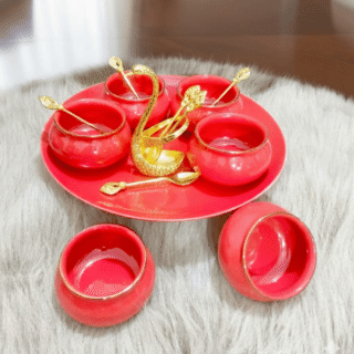 ceramic colourfull hari set - Image 2