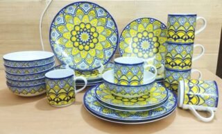 24 pieces nakshi dinner set - Image 3