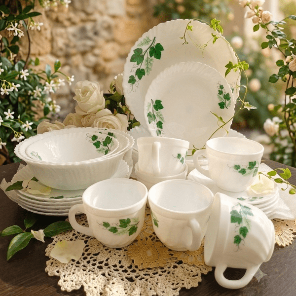 27 pieces italiano opal  dinner set