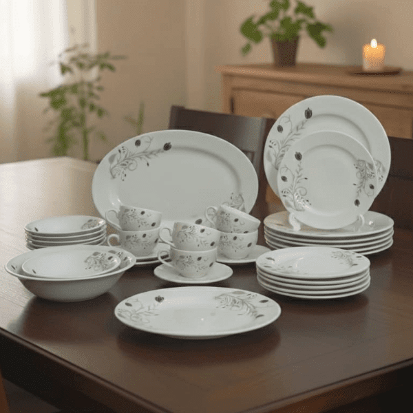 32 pcs set (2) 32 pcs paragon ceramic dinner set - Image 1